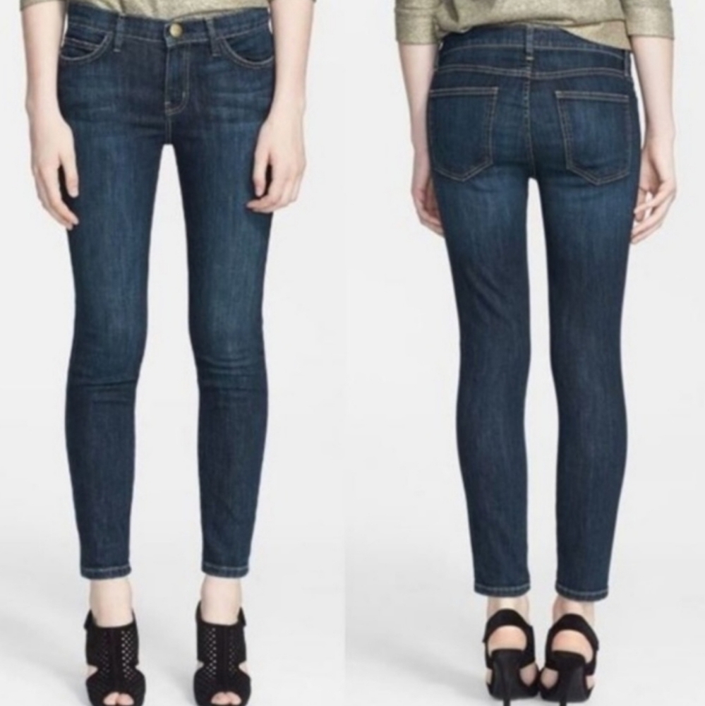 CURRENT/ELLIOT Stiletto Skinny Dark Wash Jeans